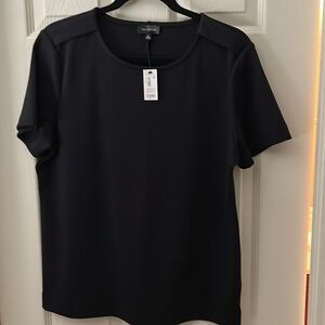 The Limited Short Sleeve Pullover Knit Top Sz XL NWT